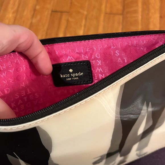 Kate Space dancing legs Zip clutch - Picture 3 of 3